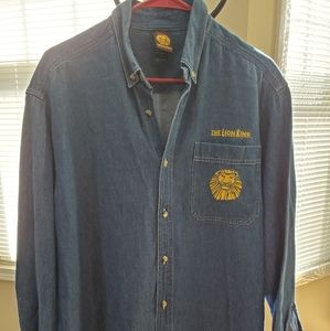THE LION KING MEN'S JEANS SHIRTS SE S